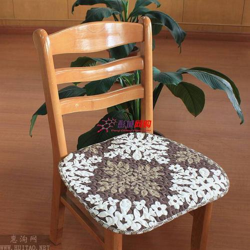 全棉出口品質餐椅墊布藝生活雪融咖啡時尚絎縫100百思家居